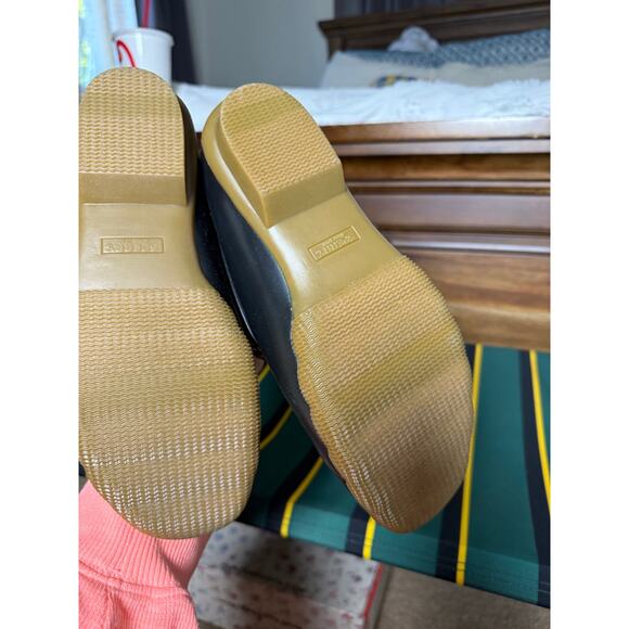 Sperry Saltwater Cheetah Print Waterproof Fleece Lined Duck Boots Women's 8.5 - Picture 7 of 10